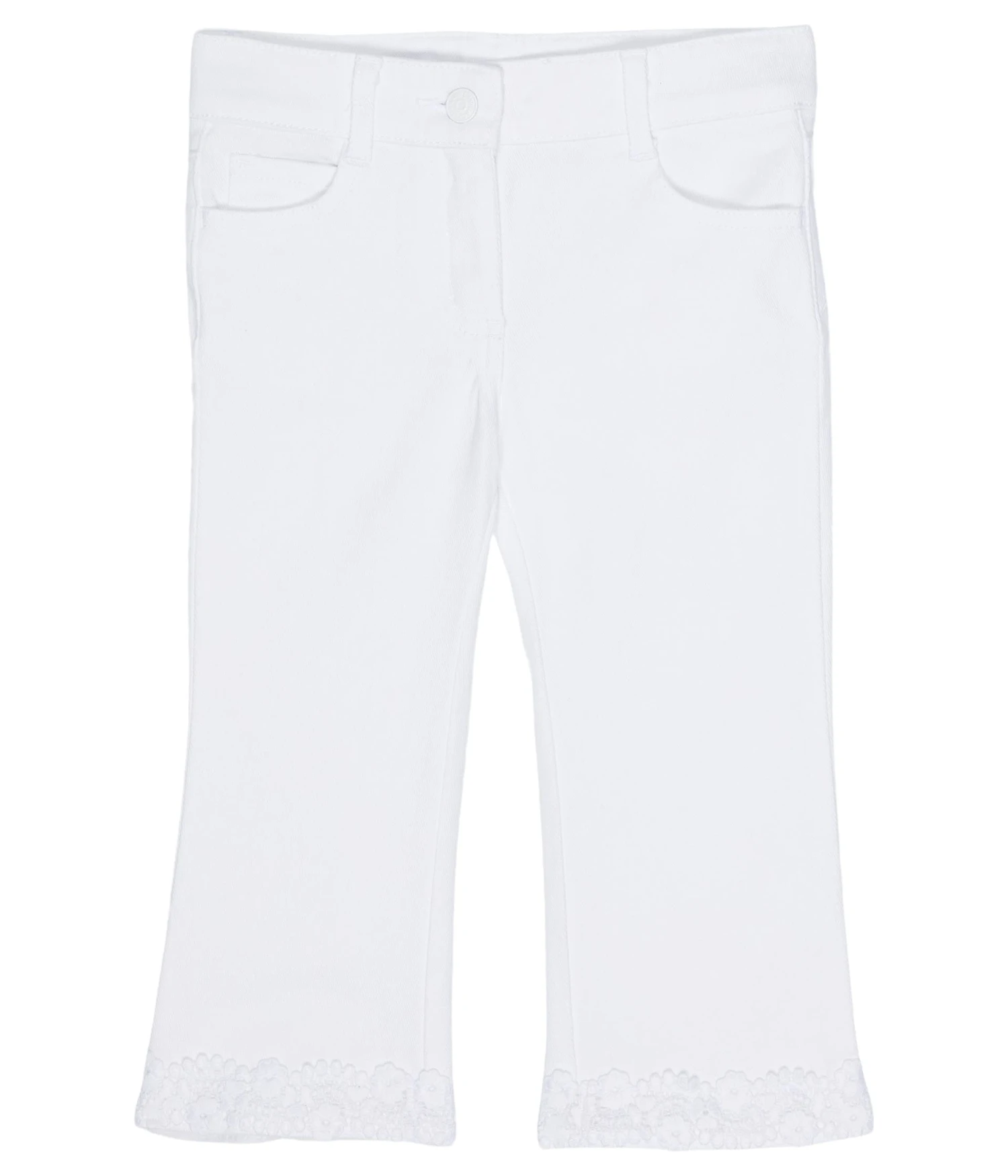 Janie And Jack Cropped Denim Pants (Toddler/Little Kids/Big Kids)