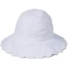 Janie And Jack Scalloped Sun Hat (Toddler/Little Kids/Big Kids)
