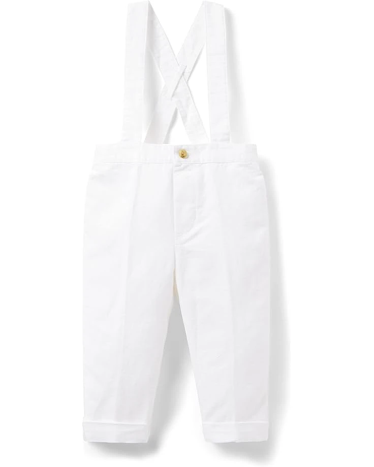Janie And Jack Linen Suspender Pants (Infant)