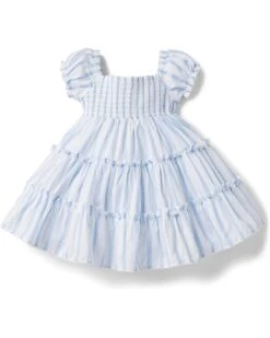 Janie And Jack Smocked Tiered Dress (Infant)