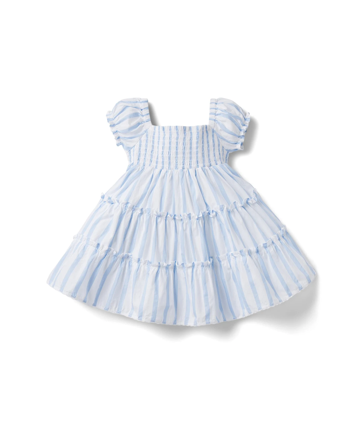 Janie And Jack Smocked Tiered Dress (Infant) - Image 2