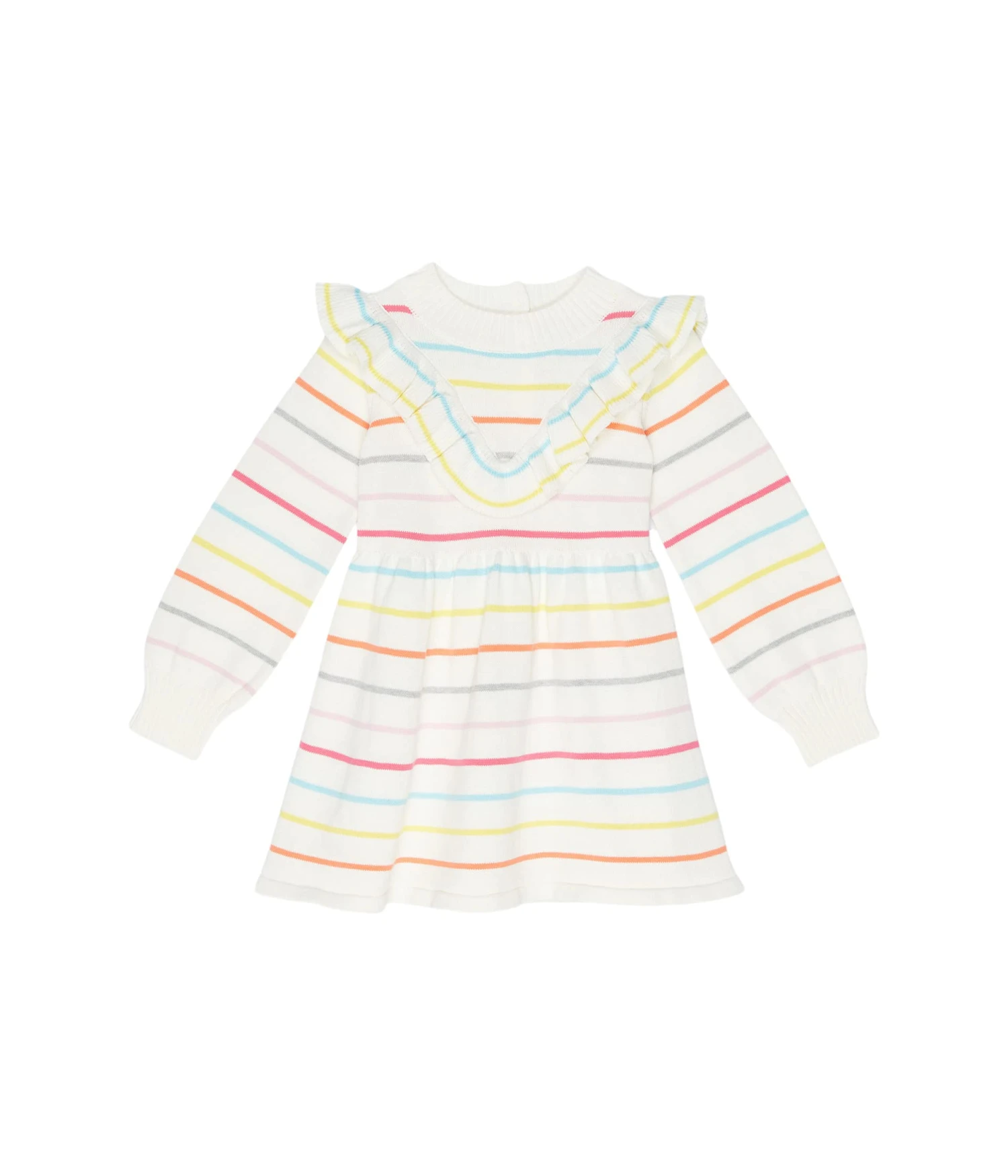 Janie And Jack Ruffle Front Sweaterdress (Toddler/Little Kids/Big Kids)