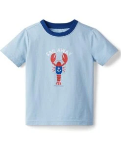 Janie And Jack Graphic Tee (Toddler/Little Kids/Big Kids)