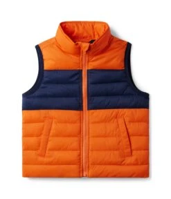 Janie And Jack Nylon Puffer Vest (Toddler/Little Kids/Big Kids)