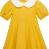 Janie And Jack Ponte Collar Dress (Toddler/Little Kids/Big Kids)