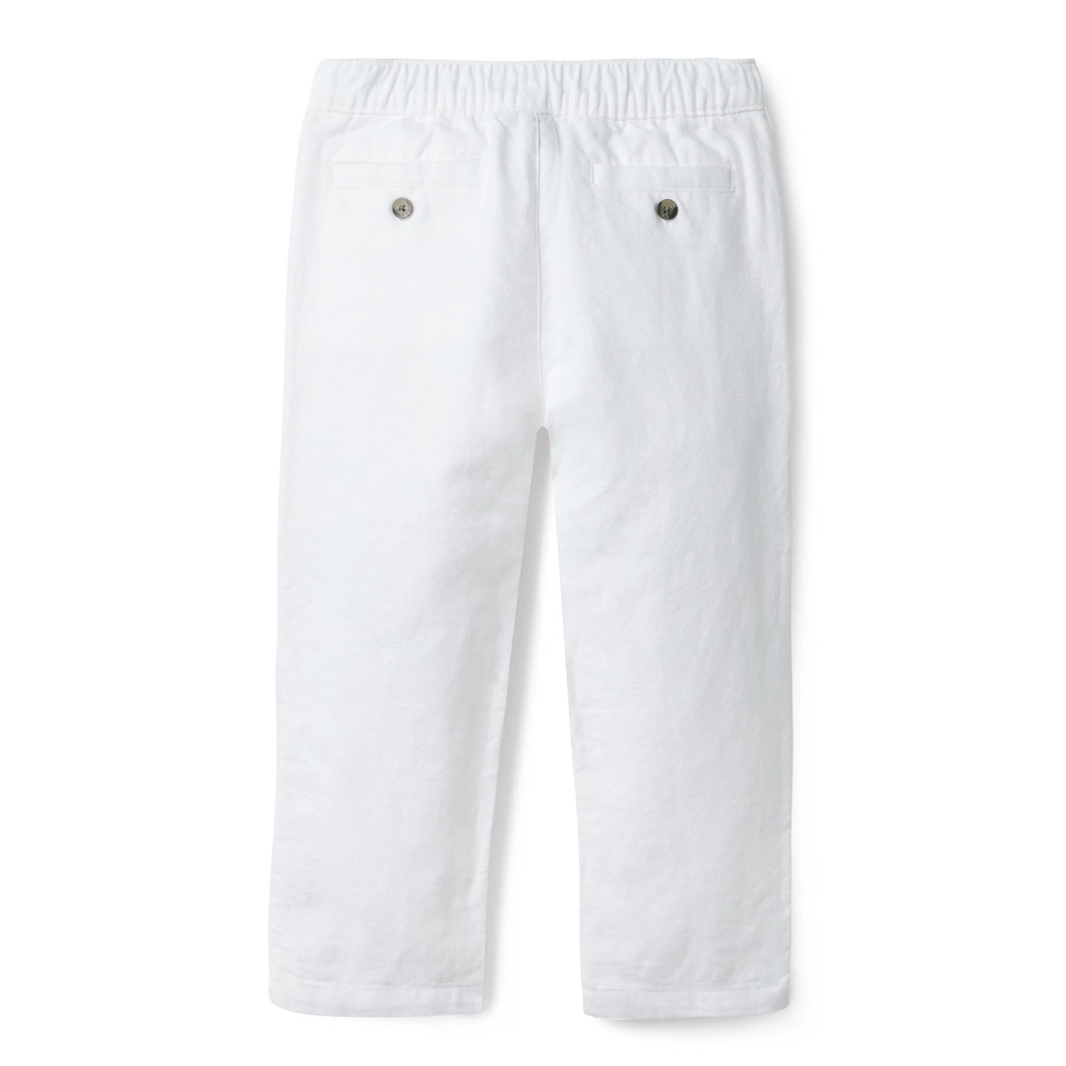 Janie And Jack Linen Roll-Up Pants (Toddler/Little Kids/Big Kids) - Image 2