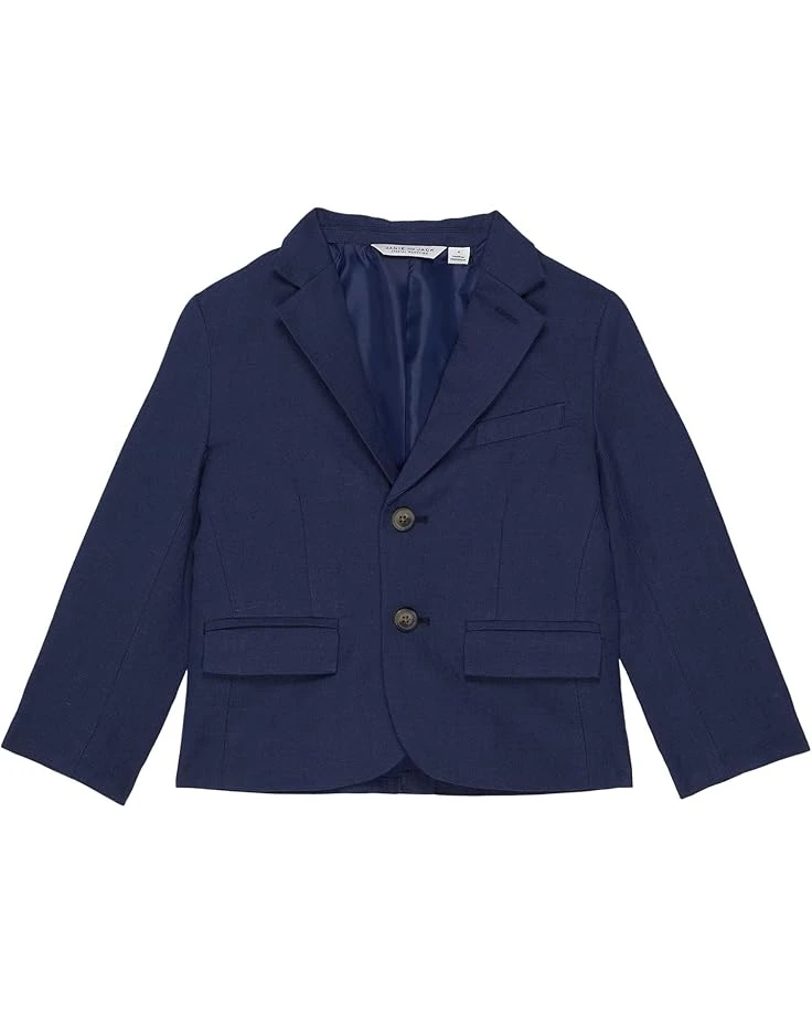 Janie And Jack Linen Blazer (Toddler/Little Kids/Big Kids)