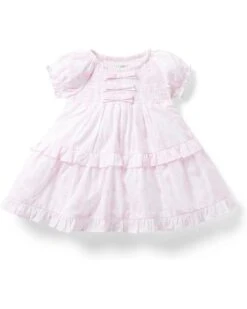 Janie And Jack Bunny Toile Dress (Infant)