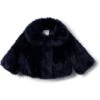 Janie And Jack Cropped Faux Fur Jacket (Toddler/Little Kids/Big Kids)