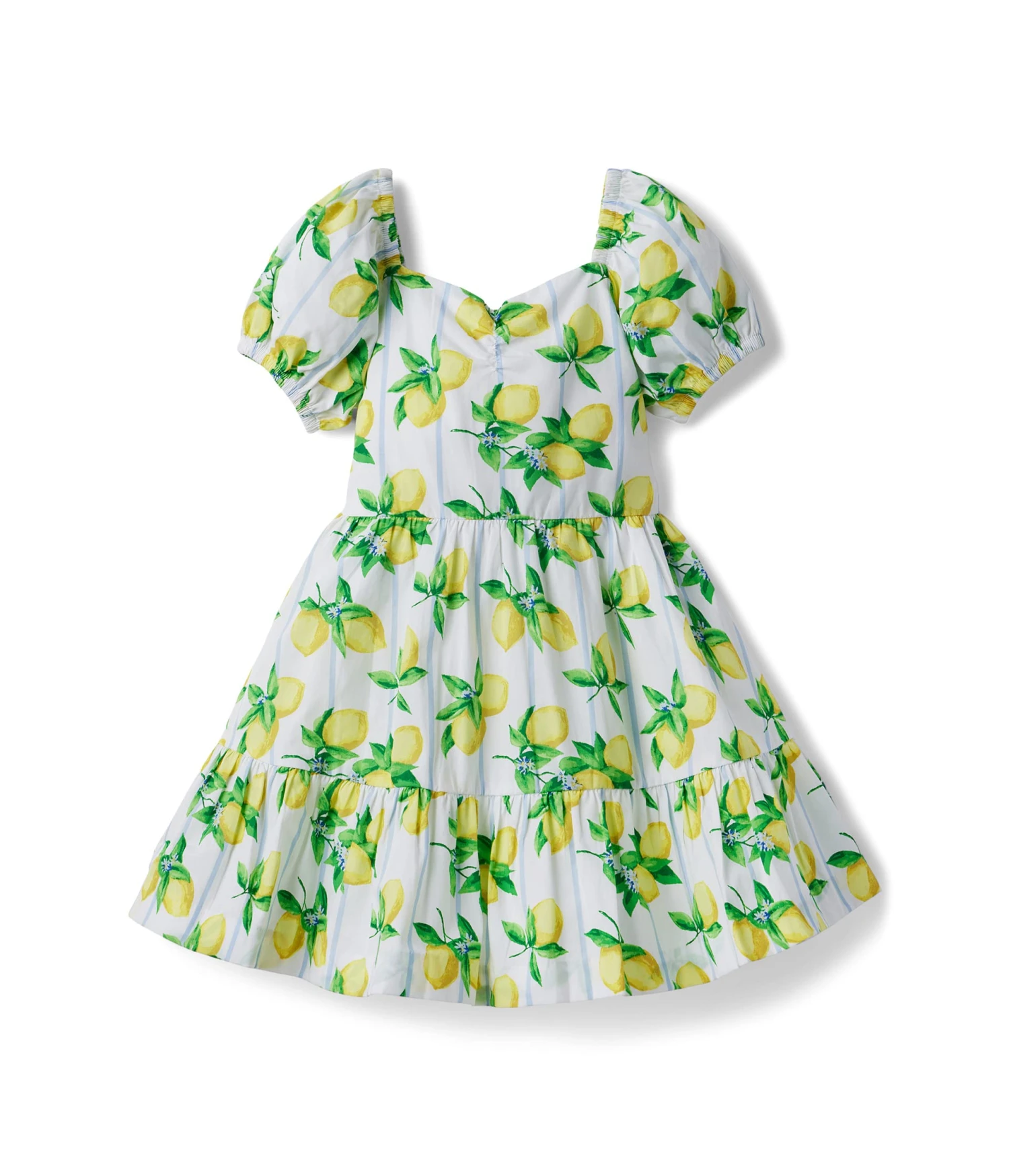 Janie And Jack Lemon Print Dress (Toddler/Little Kids/Big Kids)