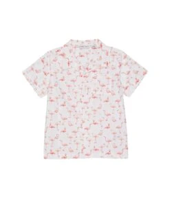 Janie And Jack Flamingo Tee (Toddler/Little Kids/Big Kids)