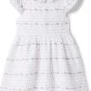 Janie And Jack Dobby Dress (Toddler/Little Kids/Big Kids)