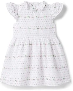 Janie And Jack Dobby Dress (Toddler/Little Kids/Big Kids)