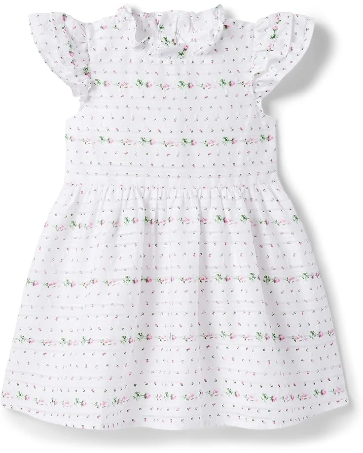 Janie And Jack Dobby Dress (Toddler/Little Kids/Big Kids)