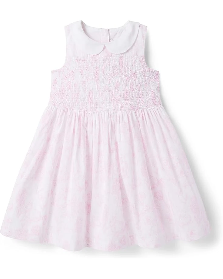 Janie And Jack Collared Bunny Dress (Toddler/Little Kids/Big Kids)
