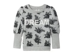 Janie And Jack Floral Sweatshirt (Toddler/Little Kids/Big Kids)