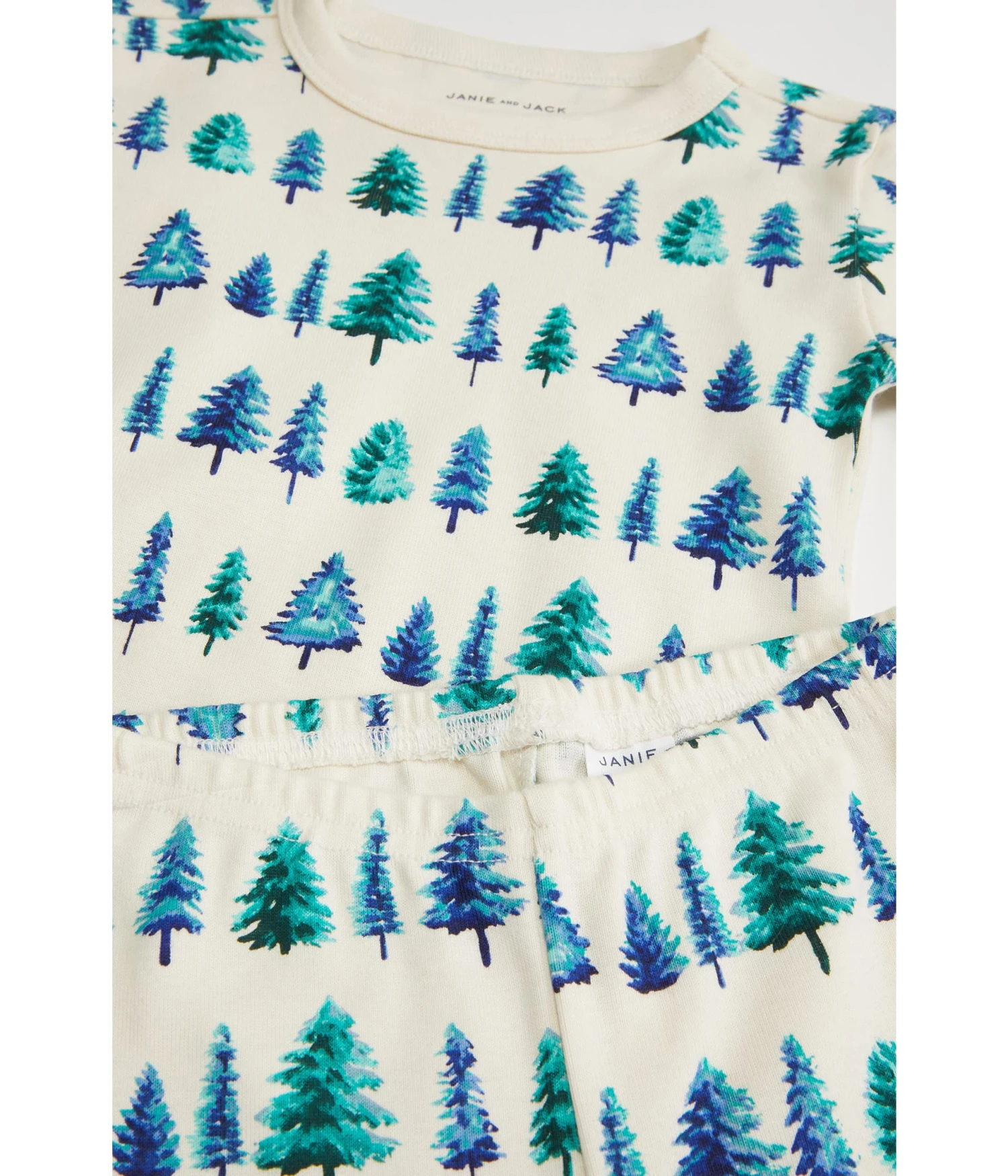 Janie And Jack Printed Tight Fit Sleepwear (Toddler/Little Kids/Big Kids) - Image 2