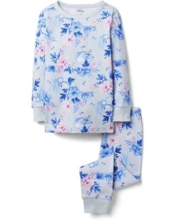 Janie And Jack Cinderella Tight Fit Sleepwear (Toddler/Little Kids/Big Kids)