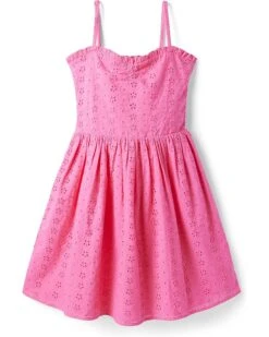 Janie And Jack Eyelet Dress (Big Kids)