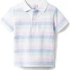 Janie And Jack Stripe Pique Polo (Toddler/Little Kids/Big Kids)