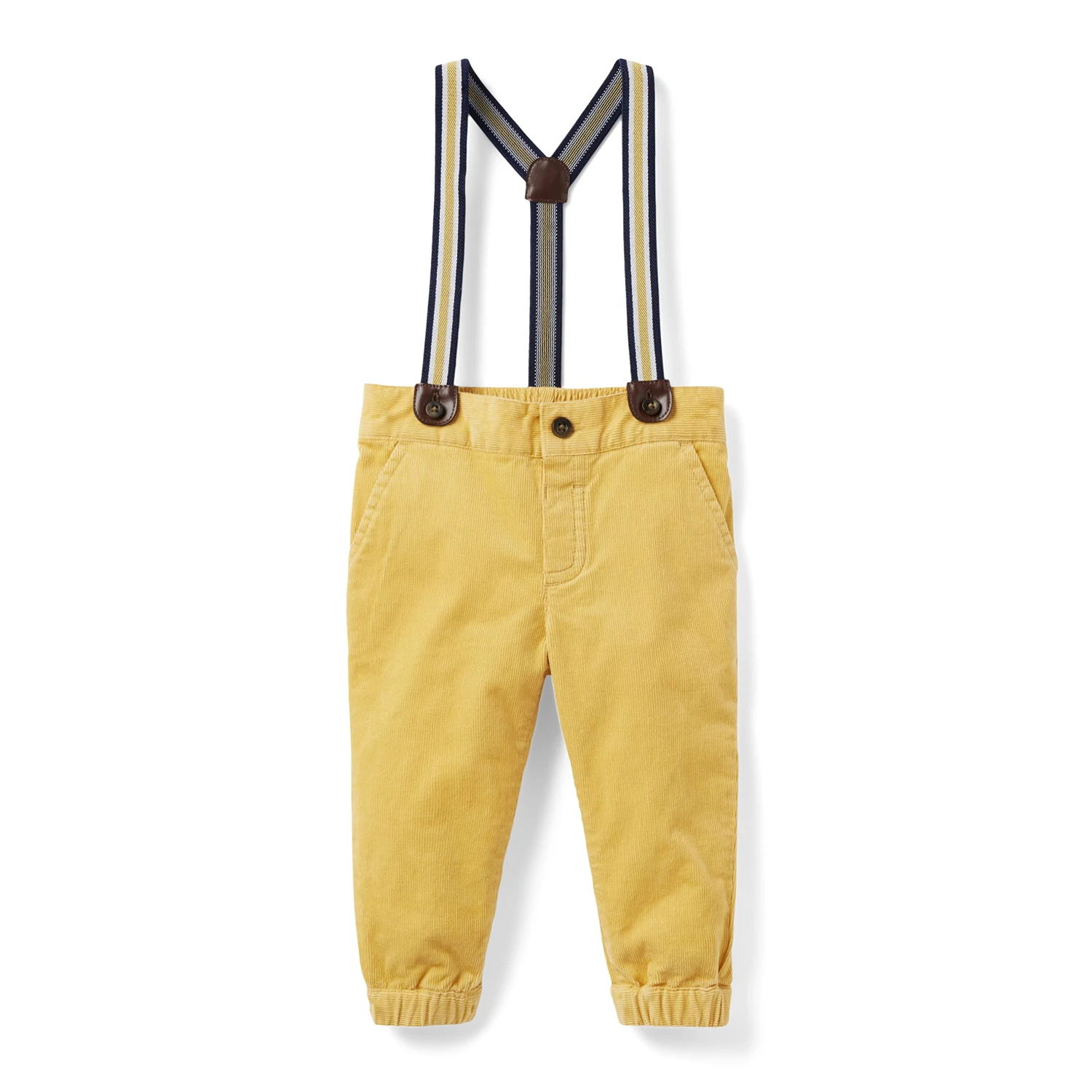 Janie And Jack Cordouroy Suspender Pants (Infant)