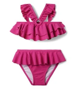 Janie And Jack Ring Ruffle Two-Piece Swim (Toddler/Little Kids/Big Kids)