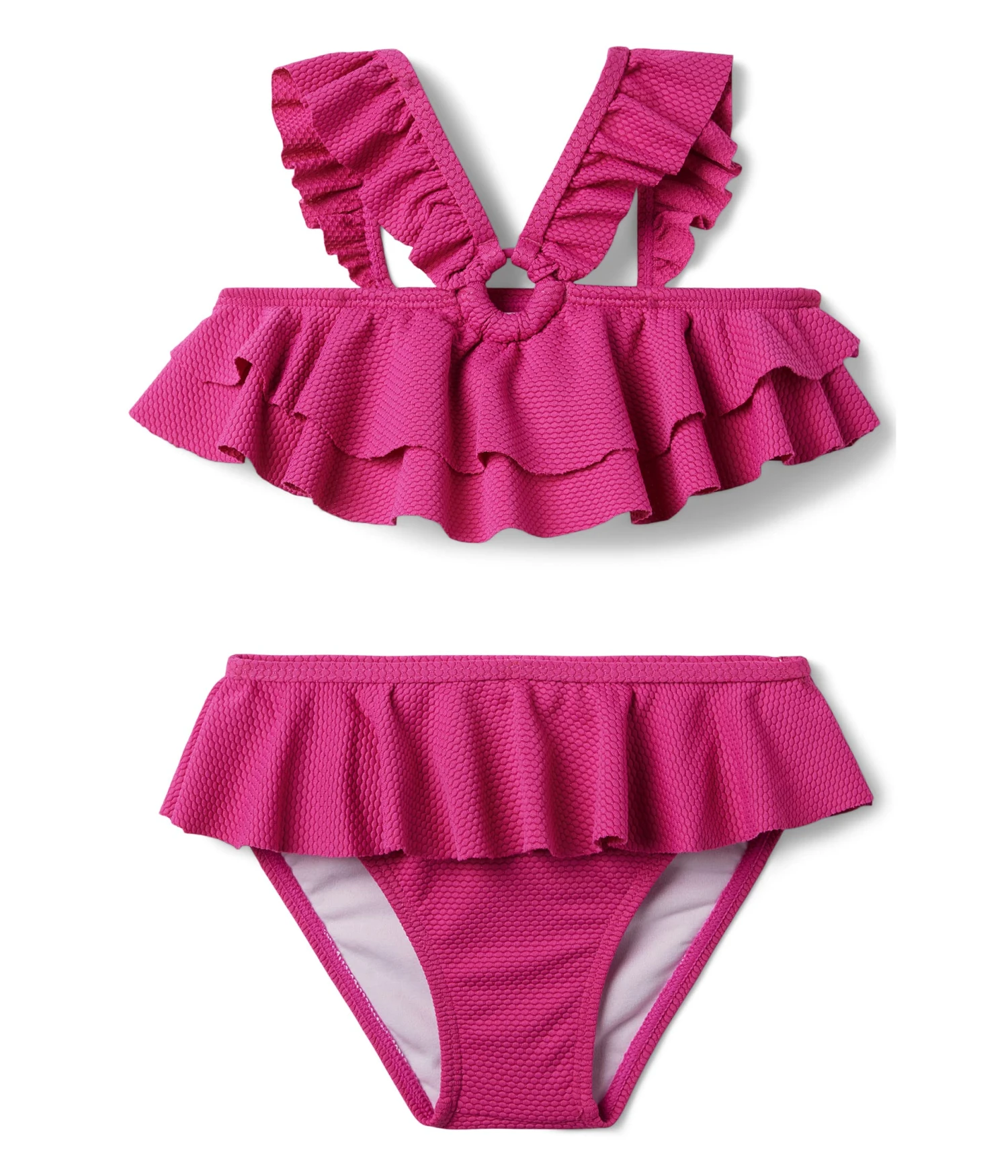 Janie And Jack Ring Ruffle Two-Piece Swim (Toddler/Little Kids/Big Kids)