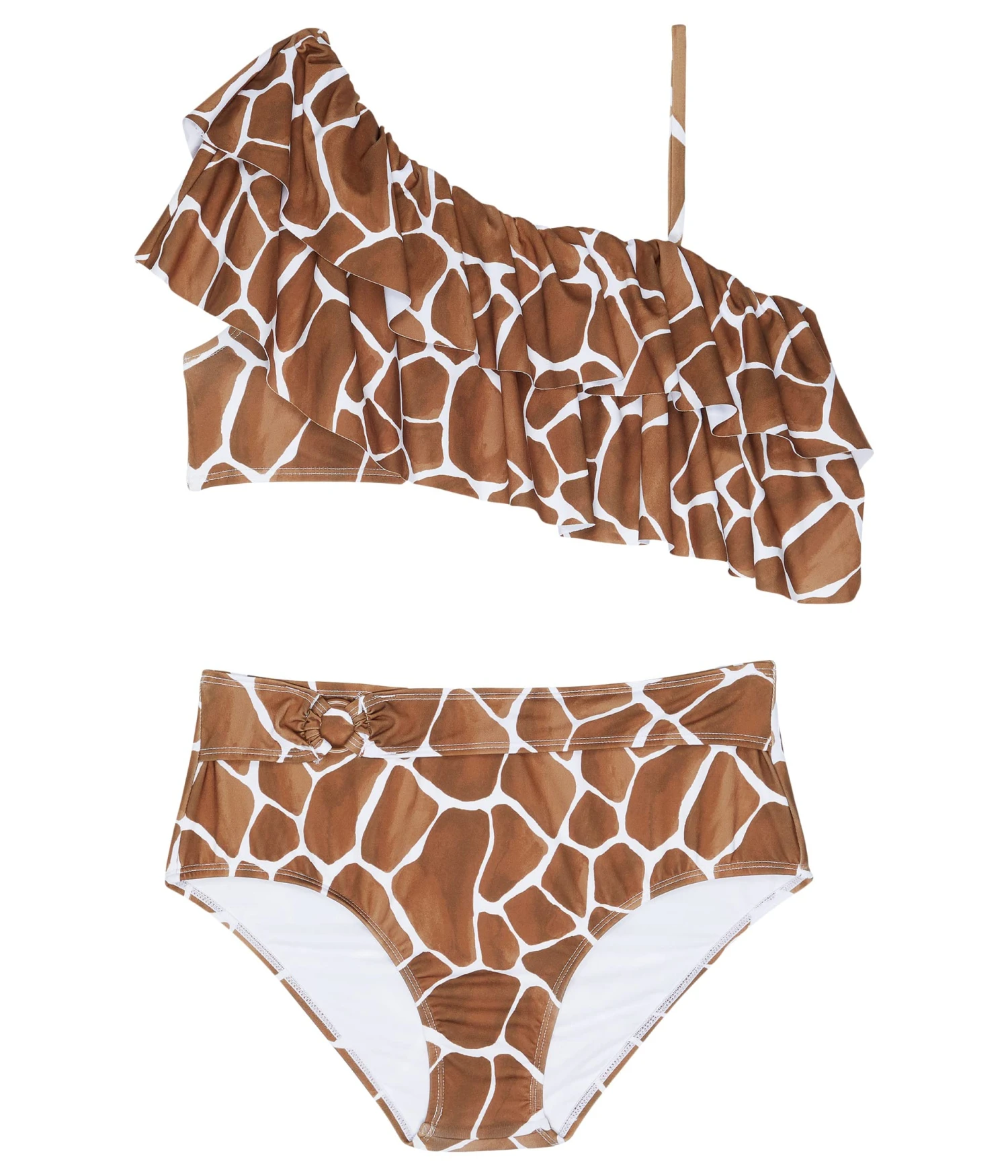 Janie And Jack Ruffled Giraffe Swim (Toddler/Little Kids/Big Kids)
