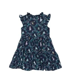 Janie And Jack Toile Disney Frozen Dress (Toddler/Little Kids/Big Kids)
