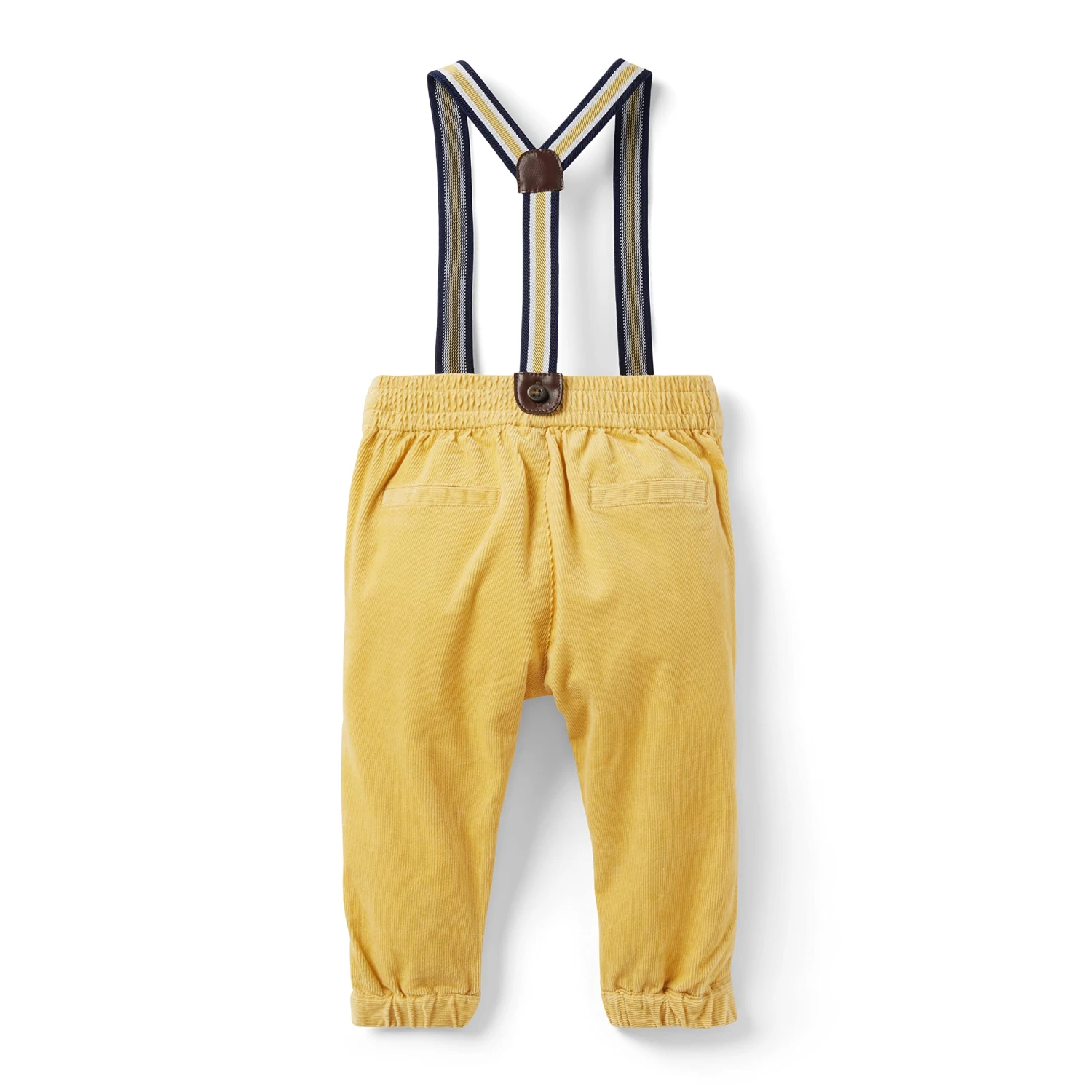 Janie And Jack Cordouroy Suspender Pants (Infant) - Image 2