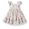 Janie And Jack Floral Dress (Toddler/Little Kids/Big Kids)