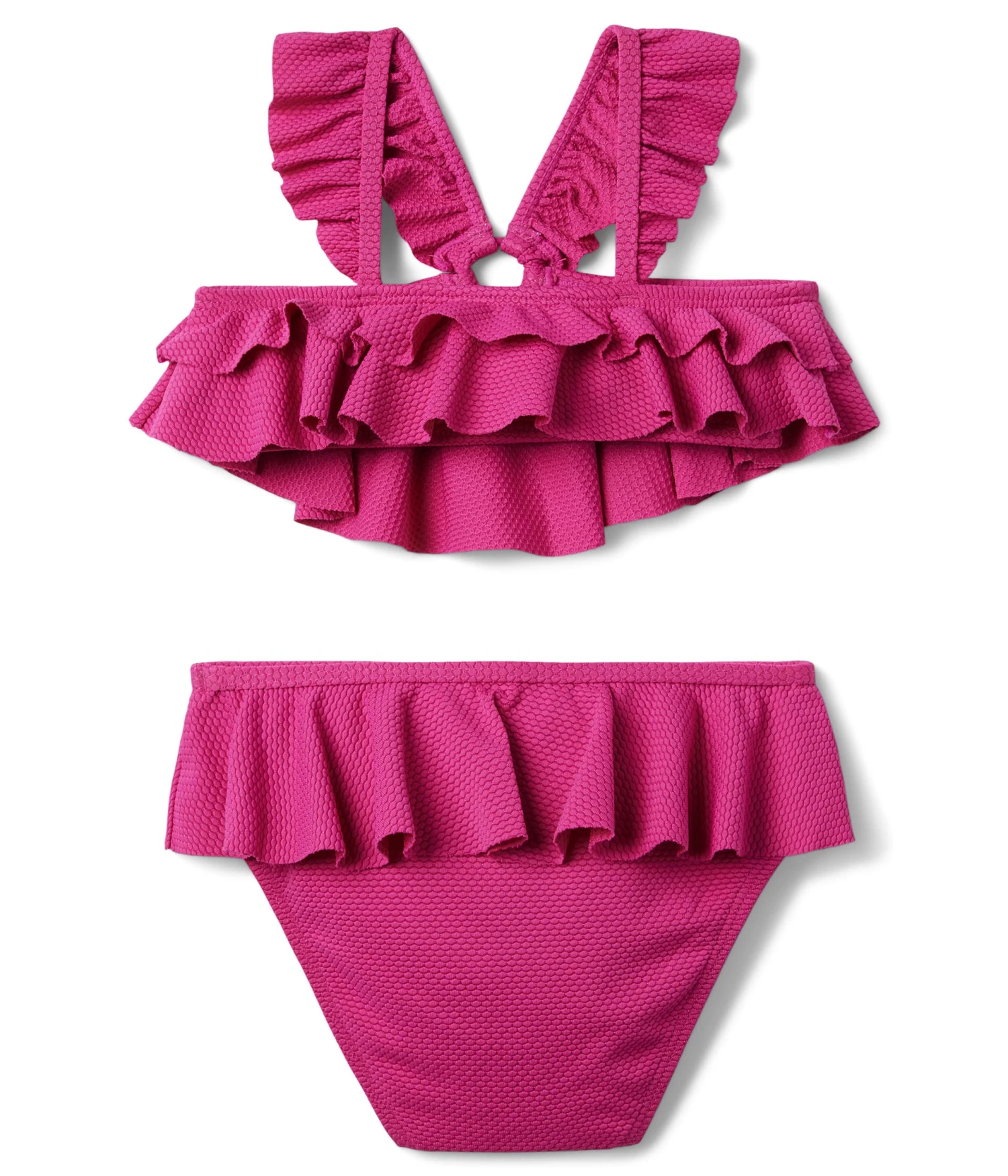 Janie And Jack Ring Ruffle Two-Piece Swim (Toddler/Little Kids/Big Kids) - Image 2
