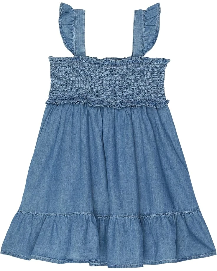 Janie And Jack Chambray Dress (Toddler/Little Kids/Big Kids)