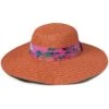 Janie And Jack Orange Straw Hat (Toddler/Little Kids/Big Kids)