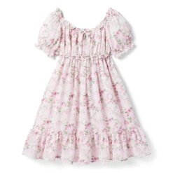 Janie And Jack Floral Dress (Big Kids)