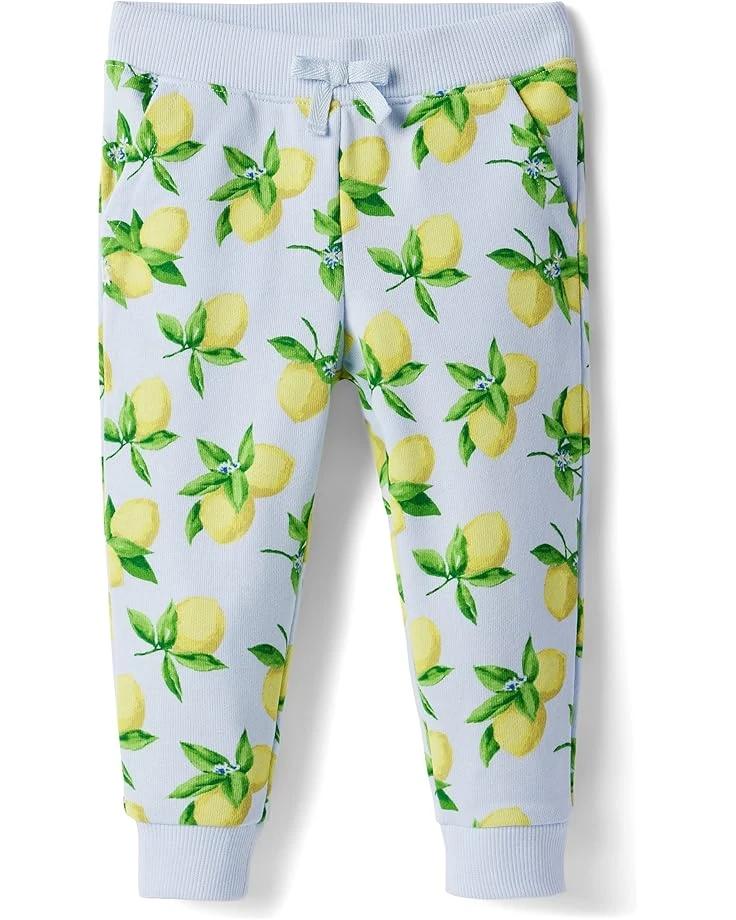 Janie And Jack Lemon Print Joggers (Toddler/Little Kids/Big Kids)