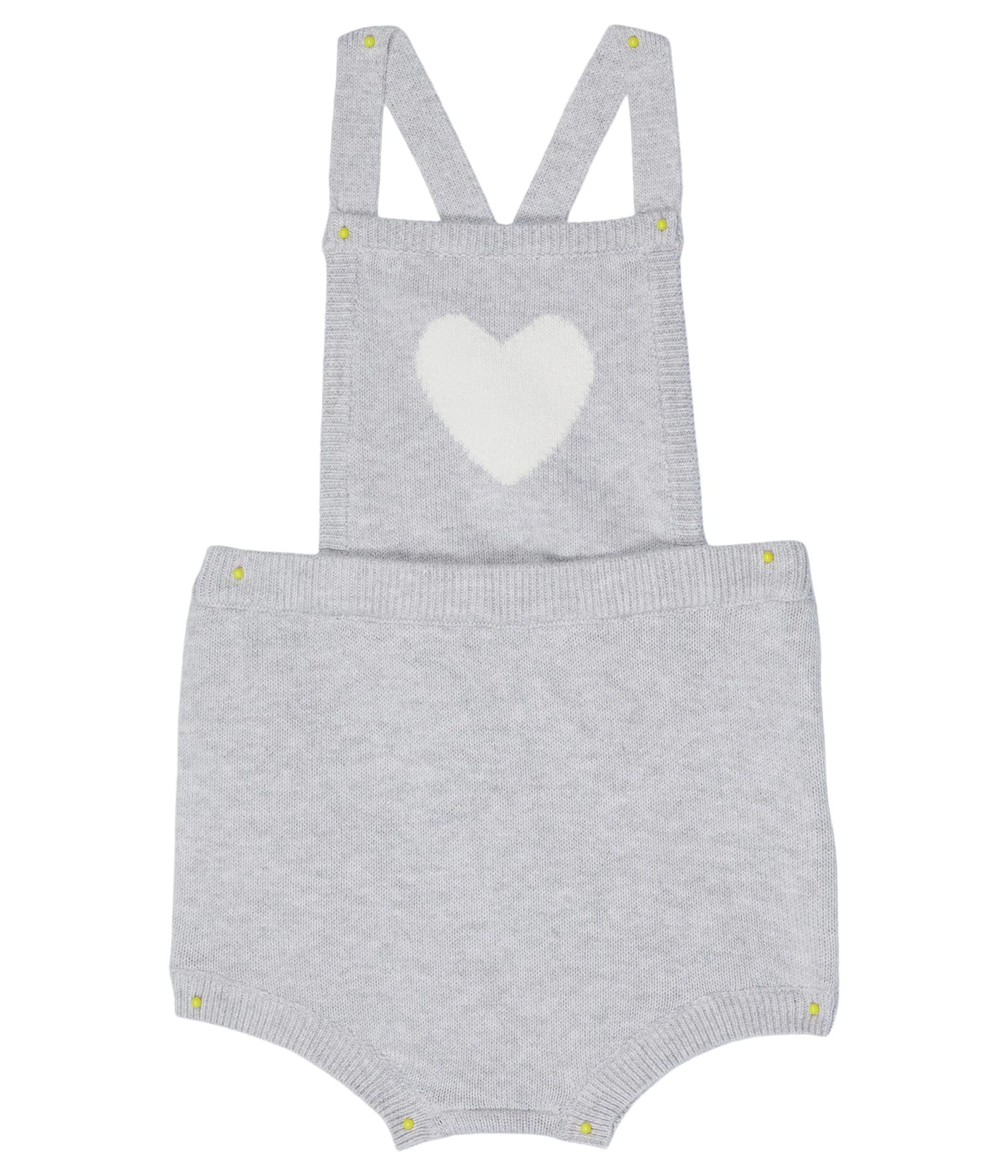 Janie And Jack Heart Sweater Bubble (Infant)