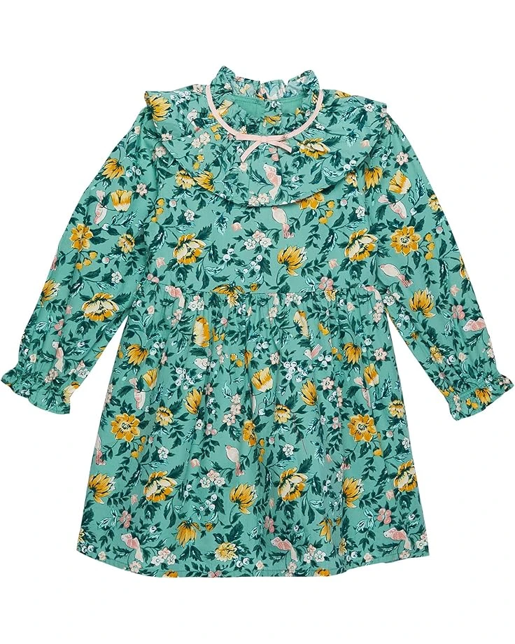 Janie And Jack Floral Ribbon Dress (Toddler/Little Kids/Big Kids)