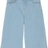 Janie And Jack Denim Wide Leg Crop Pants (Toddler/Little Kids/Big Kids)