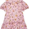 Janie And Jack Floral Collar Dress (Toddler/Little Kids/Big Kids)