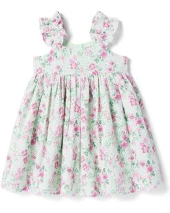 Janie And Jack Floral Dress (Toddler/Little Kids/Big Kids)