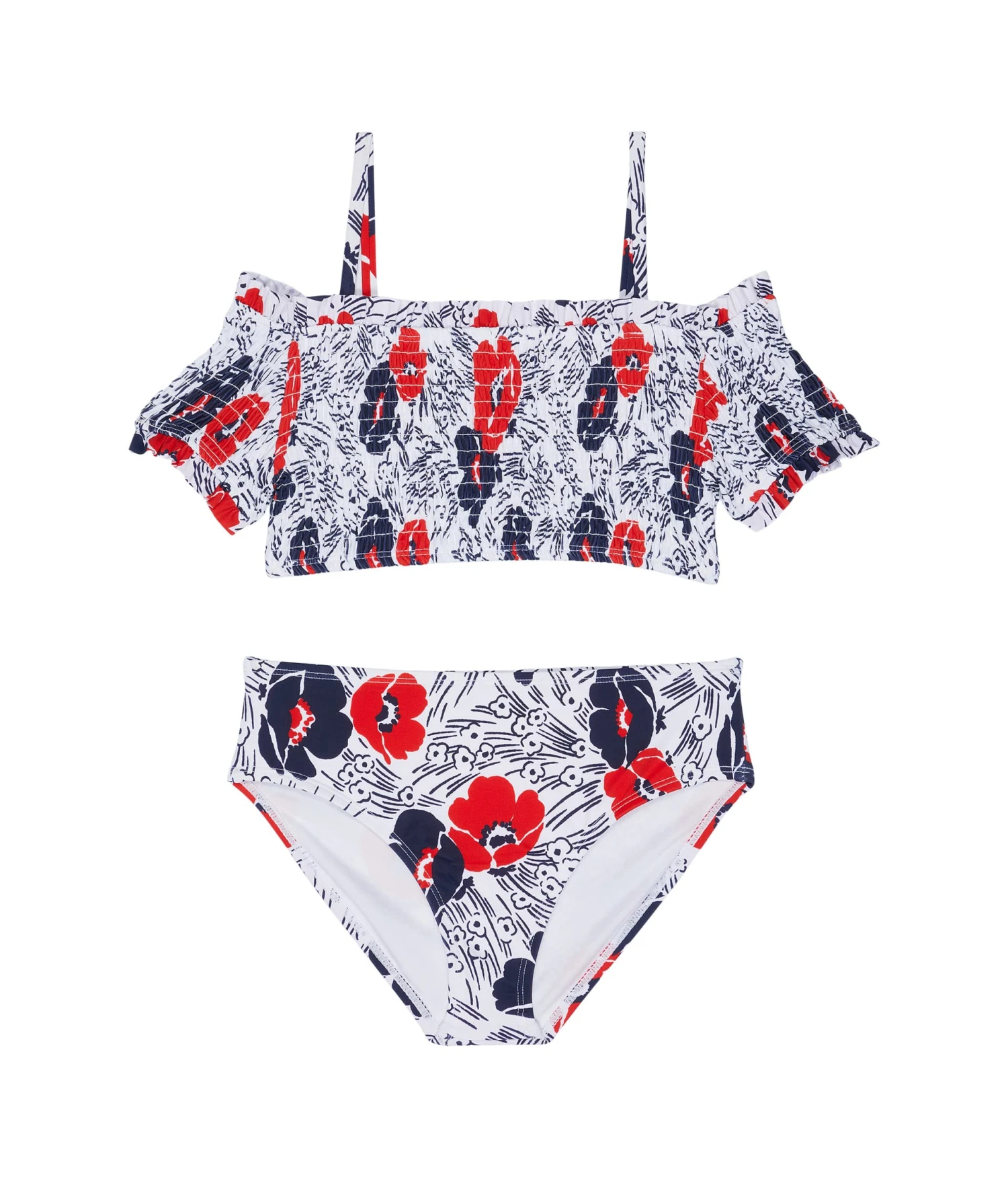 Janie And Jack Floral Two-Piece Swim (Big Kids)