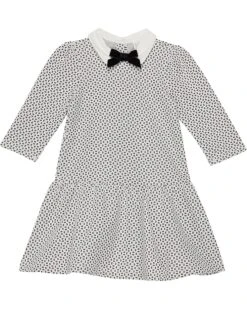 Janie And Jack Jacquard Collar Dress (Toddler/Little Kids/Big Kids)