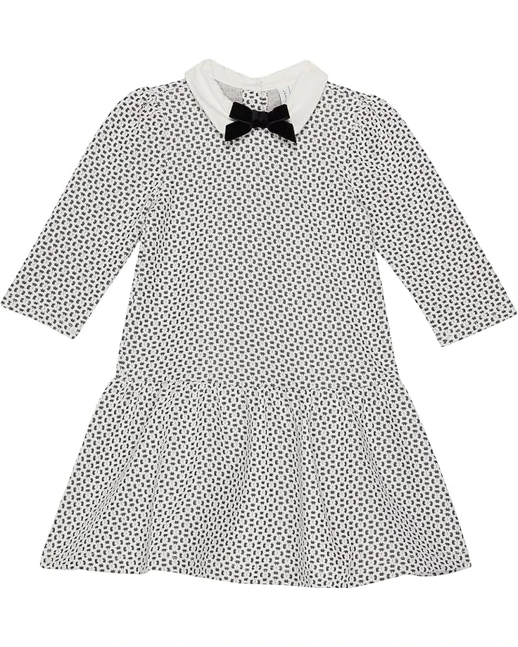 Janie And Jack Jacquard Collar Dress (Toddler/Little Kids/Big Kids)