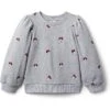 Janie And Jack Minnie Mouse Sweatshirt (Toddler/Little Kids/Big Kids)