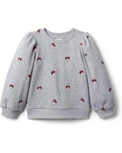 Janie And Jack Minnie Mouse Sweatshirt (Toddler/Little Kids/Big Kids)