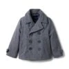Janie And Jack Wool Peacoat (Toddler/Little Kids/Big Kids)