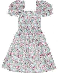 Janie And Jack Puff Sleeve Dress (Big Kids)