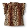 Janie And Jack Animal Print Top (Toddler/Little Kids/Big Kids)