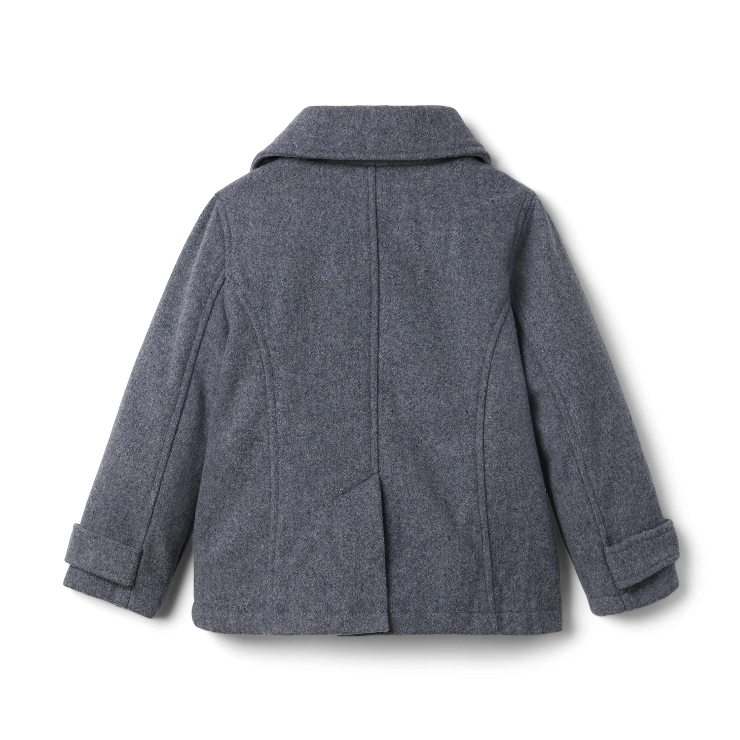 Janie And Jack Wool Peacoat (Toddler/Little Kids/Big Kids) - Image 2
